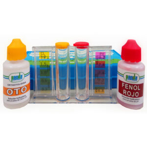 Kits Analizadores de Calidad de Aguakit Cloro y PH Panda